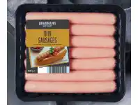 ALDI Brananns Butchery Thin Sausages 500g offer