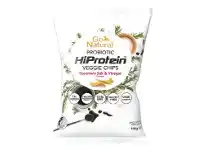 Go Natural Probiotic HiProtein Veggie Chips Rosemary Salt & Vinegar Flavour 100g