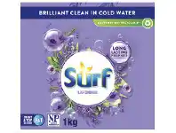 Good Price Pharmacy Surf Laundry Powder Top & Front Lavender 1kg offer