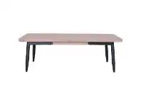LivingStyles Binder Acacia Timber & Metal Coffee Table, 120cm offer