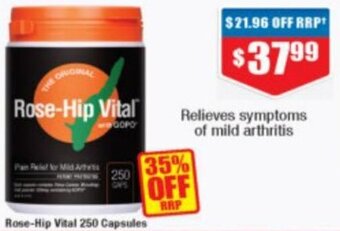Chemist Warehouse Rose-Hip Vital 250 Capsules offer