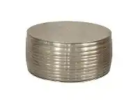 LivingStyles Safadi Metal Round Coffee Table, 74cm offer