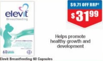 Chemist Warehouse Elevit Breastfeeding 60 Capsules offer