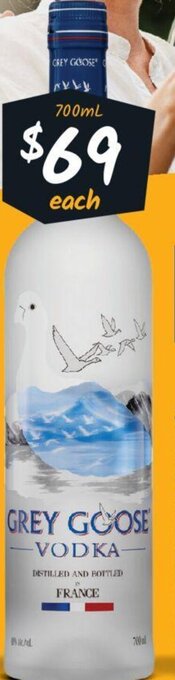 Cellarbrations Grey Goose Vodka 700ml offer