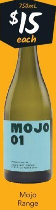 Cellarbrations Mojo Range offer