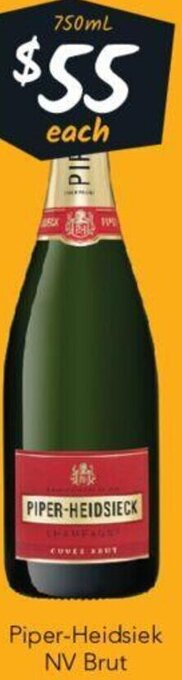 Piper-Heidsiek NV Brut 750ml