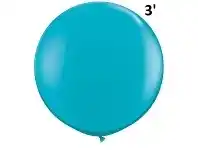 Balloon - Latex 3' Fashion Tropical Teal