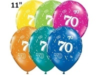 The Party People Shop Balloon - Latex 11" Print 70 Jewel Assorted offer