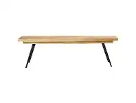 LivingStyles Ellis Mango Wood & Steel Dining Bench, 150cm offer