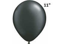 The Party People Shop Balloon - Latex 11" Pearl Onyx Black offer
