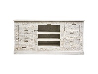 LivingStyles Johar Mango Wood 6 Drawer Sideboard, 181cm offer