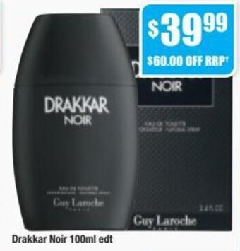 Chemist Warehouse Drakkar Noir 100ml Edt offer