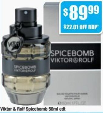 Chemist Warehouse Viktor & Rolf Spicebomb 50ml Edt offer