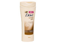 BIG W Dove Summer Glow Gradual Self Tan Body Lotion 400ml - Dark/ Medium offer