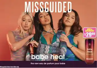Chemist Warehouse Missguided Babe Heat 80ml Edp offer