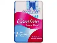 Carefree Barely There Liners Unscented 24 Pack