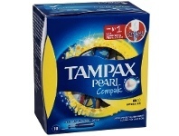Tampax Compak Pearl Regular 18 Pack
