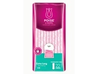 Poise Liners Extra Long 22
