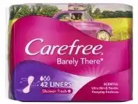 ePharmacy Carefree Barely There Liners Shower Fresh Scent 42 Pack offer