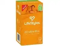 ePharmacy Lifestyles Ultra Thin Condoms 20 Pack offer