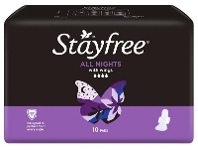 ePharmacy Stayfree All Nights with Wings Pads 10 Pack offer