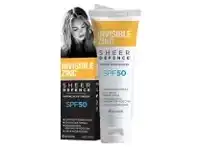 Invisible Zinc SPF 50+ Sheer Defence Facial Moisturiser 50g