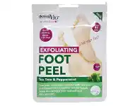 DermaV10 Exfoliating Foot Peel Tea Tree & Peppermint