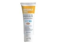 Chemist Warehouse Invisible Zinc SPF 50+ Sheer Defence Tinted Moisturiser Light 50g offer