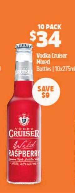 Vodka cruiser mixed