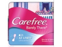 Carefree Barely There Liners Unscented 42 Pack