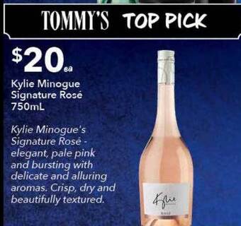 Ritchies Kylie minogue signature rosé offer