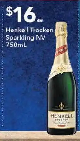 Henkell trocken sparkling nv