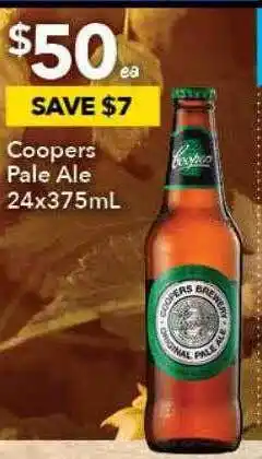 Coopers pale ale