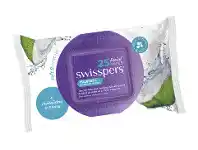 Swisspers Facial Wipes Coconut Water 25 Pack
