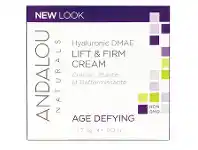 Cincotta Chemist Andalou Naturals Age Defying Hyaluronic DMAE Lift & Firm Cream 50g offer