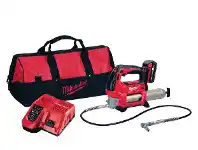 Repco Milwaukee M18 Cordless 2-Speed Grease Gun Kit offer