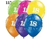 The Party People Shop Balloon - Latex 11" Print 18 Jewel Assorted offer