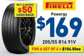 Bob Jane T-Marts Pirelli Powergy offer