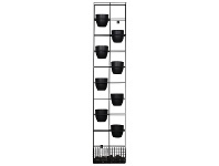 LivingStyles Rapid Bloom Vertical Garden, Black offer