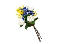 LivingStyles Glamorous Fusion Artificial Wattle & Magnolia Arrangement, 70cm offer