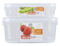 Foodworks Décor TellFresh Oblong Container 900ml/1L offer