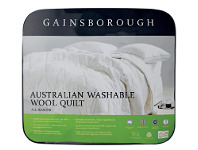 Harris Scarfe Gainsborough 300GSM Australian Washable Wool Quilt offer