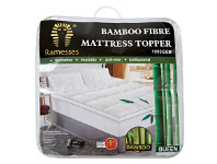 Harris Scarfe Ramesses 1000GSM Bamboo Fibre Mattress Topper KB offer