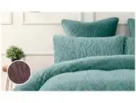 Harris Scarfe Phase 2 Warradale Flannel Fleece Quilt Cover Set offer