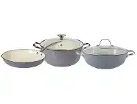 Harris Scarfe Smith+Nobel Light Weight Cast Iron Grey offer