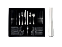 Harris Scarfe Stanley Rogers 56pc Baguette 18/10 Cutlery Set offer