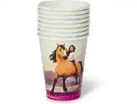 BIG W Spirit Riding Free 8-Pack 9oz Paper Cups offer