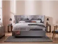 Snooze Elevation Curved Queen Headboard with Adjustable Drawer Base offer