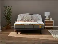Snooze Tempur Sensation Supreme Soft Touch Queen Mattress with Silver Elite Base offer