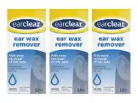 EarClear Ear Drops for Wax Removal 12ml